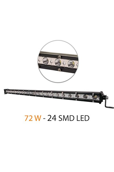 CarGuard Bară Led Auto Off Road - 72W - 24 LED SMD