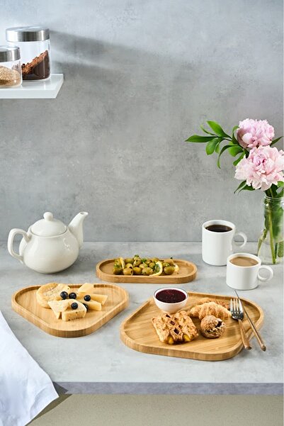 Karaca Bambu Intra 3-Piece Presentation Set