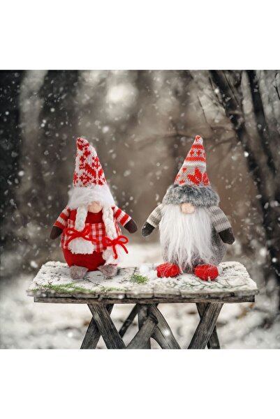 CED AUTO TRADE Scandinavian Christmas Elf - 8 x 14 x 20 cm