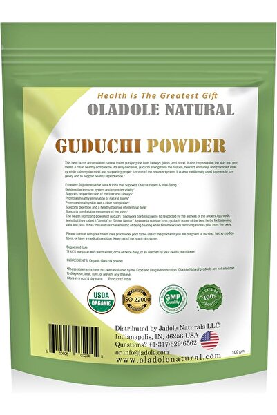 Oladole Natural مسحوق جودوتشي - 100 غرام