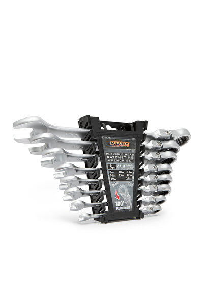 OEM Set Chei fixe cu clichet si cap rabatabil 8,10,13,14,15,17,19,21 mm