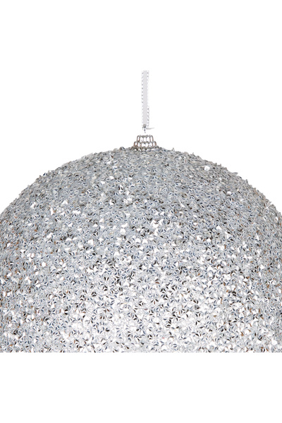 Herdekora Χριστουγεννιάτικη Μπάλα, Ασημί - 20 εκ