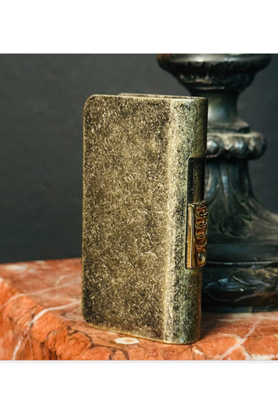 Zorro Koleksiyonluk Fransız Reprodüksiyon Çakmak - 1930'lar Vintage Stil - Benzinli, Doldurulabilir