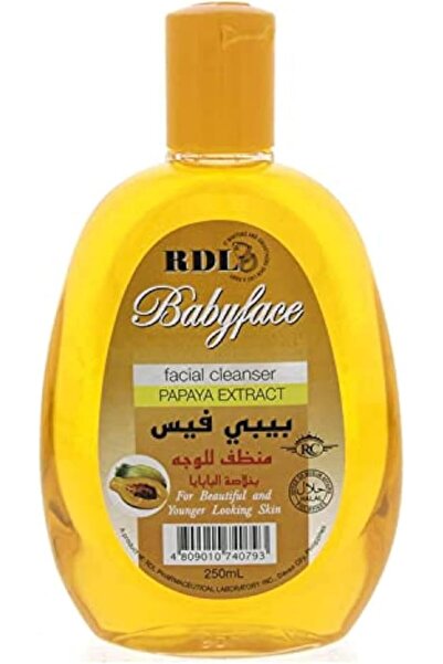 RDL غسول وجه للأطفال بخلاصة البابايا، 250 مل