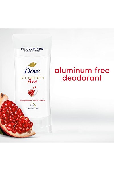 Dove 0% Aluminum Deodorant Stick - Pomegranate & Lemon Verbena, 75 g