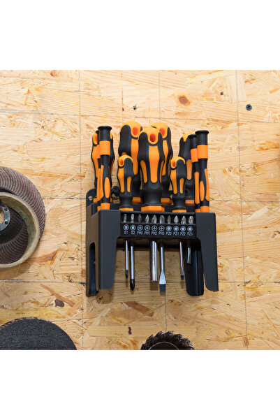 CED AUTO TRADE HANDY - Screwdriver set with holder - 22 pieces