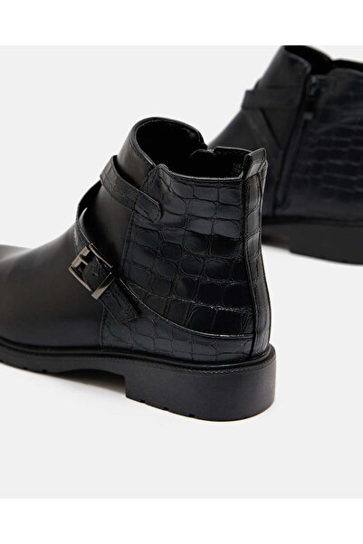 REDTAG Women Black Chelsea Boot