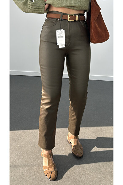 Narferita Vegas Premium Mumlu Deri Pantolon