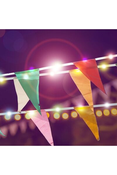 Alista Home Sir de lumina solara - steag - 4 m - 35 LED-uri colorate