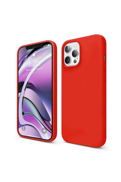 Casey Studios Μαλακή Θήκη Σιλικόνης για iPhone 12 Pro Max, με Επένδυση Μικροΐ...