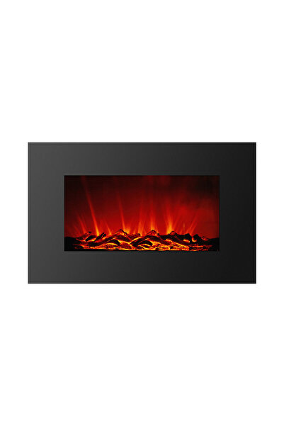 OEM Semineu electric de perete - radiator + LED - 91 x 15 x 56 cm