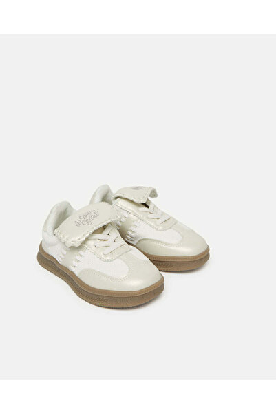 REDTAG Infant Girls Cream Multi Piece Sneaker