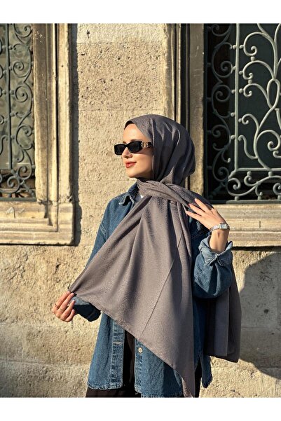 GRAZELLA Premium Pattern Silky Jacquard Shawl