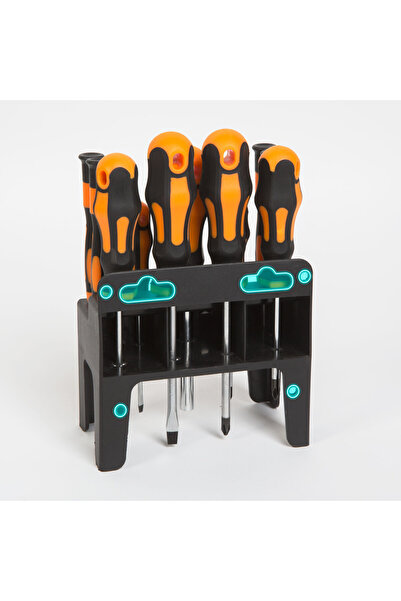 CED AUTO TRADE HANDY - Screwdriver set with holder - 22 pieces