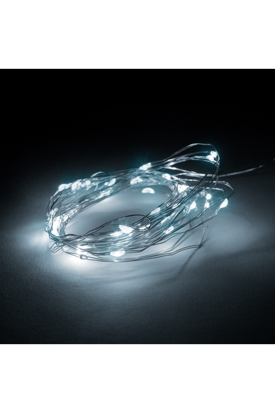 CED AUTO TRADE Light curtain - 100 micro-LEDs - cool white - 3 x 1 m - 230V - with remote control