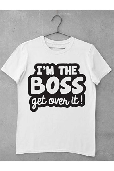 GRIZZLY SHOP.RO Tricou Femei Im the BOSS Get over it