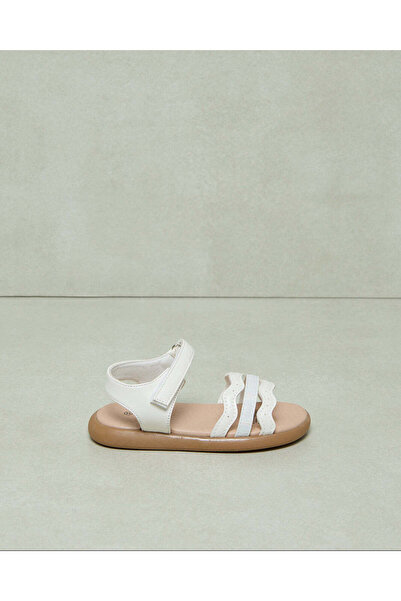 REDTAG Infant Girls Silver Strap Sandal