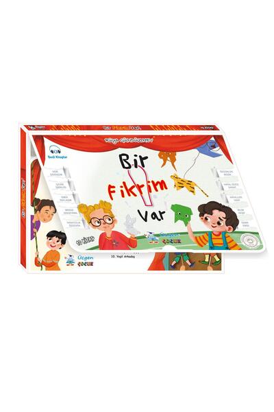 Üçgen Çocuk لدي فكرة - 10 كتب في صندوق