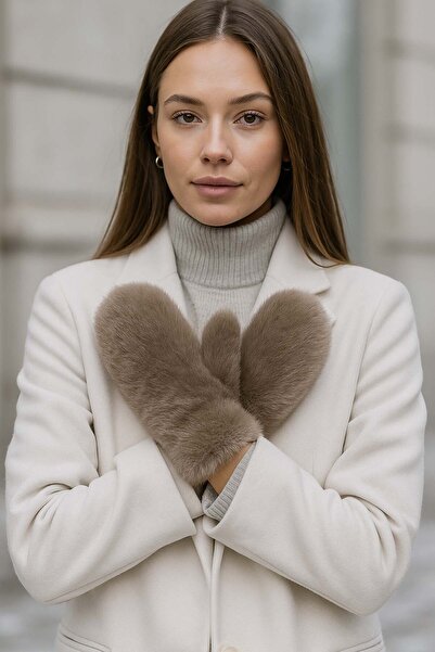 REMSA Women's Plush Gloves Eld-32 Mink