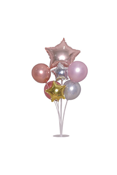 Mirific Party Balon petrecere, folie metalică multicoloră, TZ5315, stea cu su...