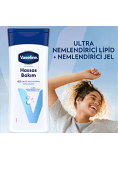 Vaseline Vücut Losyonu Hassas Bakım – Kuru, Çok Kuru ve Hassas Ciltler İçin Y...
