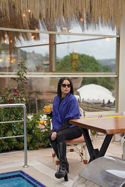 sem oyuncak Luxury Cashmere Shoulder Shawl Mk Pattern Double Sided Scarf Hijab 70 X 200 cm