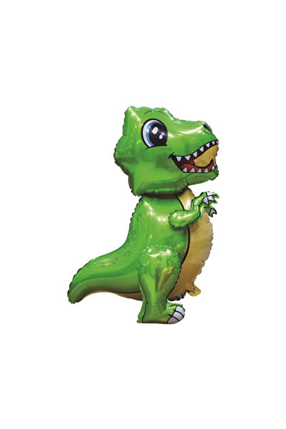 Mirific Party Balon petrecere, folie metalică verde, 77×51 cm, dinozaur