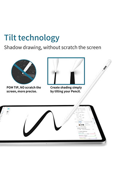Primo Plus Stylus Pen for iPad with Palm Rejection, Active Pencil Compatible
