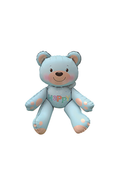 Mirific Party Balon petrecere din folie metalizată albastră, 77×70 cm, ursule...