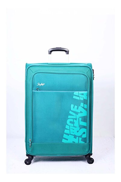 Skybags Rhumba Checked Luggage 24 Inch - Green