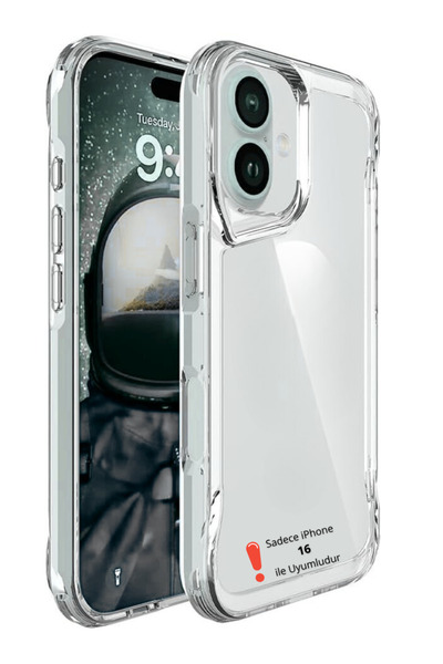 Evax جراب سيليكون سميك ناعم متوافق مع آيفون 16 مع حماية للزوايا بتقنية الوسادة الهوائية وحواف صلبة في الخلف