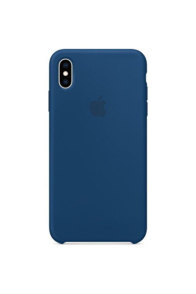 Apple for iPhone XS Max, Silicone, Blue Horizon