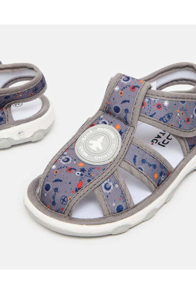 REDTAG Infant Boys Grey Sounded Sandals