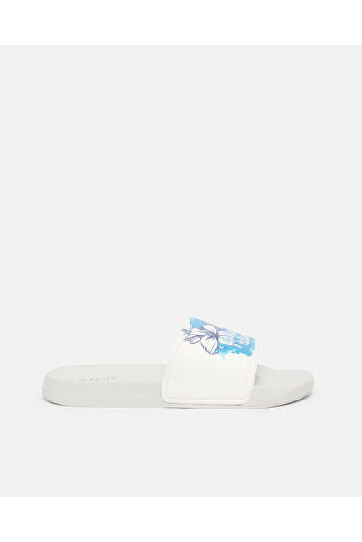 REDTAG Women Grey Floral Slide