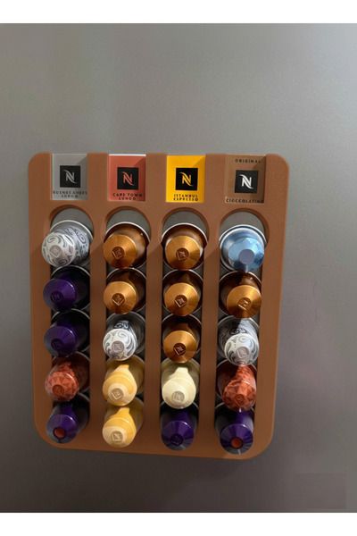 WELLCUT Kapsül Kahve Standı Buzdolabı Için Mıknatıslı 20 Kapsül Kapsül Tutucu...