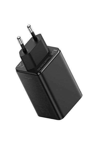 Baseus GAN6 Pro Fast Charger, 2xUSB-C + 2xUSB, 65W Negru