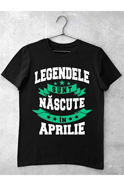 GRIZZLY SHOP.RO Tricou Femei Legenedele se nasc in luna Aprilie