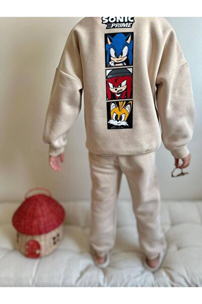 YİGİT BUTİK Character Patterned Boy's Bottom and Top Set