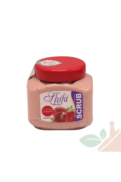 Shifa Face and Body Scrub with Pomegranate Extract - 300 ml