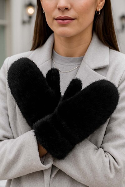 REMSA Women's Plush Gloves Eld-32 Black