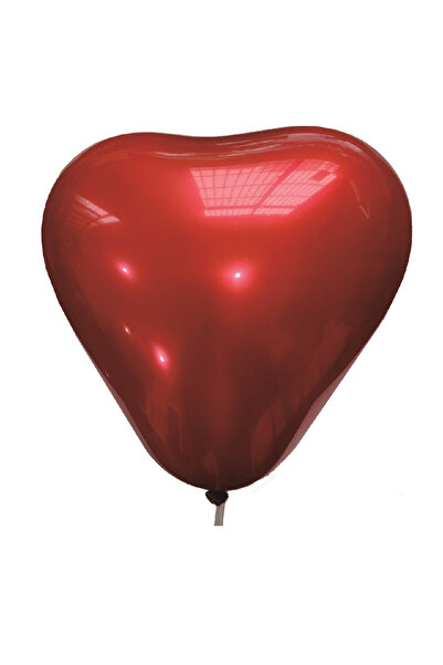 Mirific Party Balon latex pentru petrecere, roșu, galben, inimă, 25 cm, 20+20...