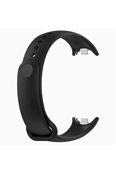 PHN MAG Silicone strap with Metal PIN, compatible with Xiaomi Mi Band 8/9/10, PHN Mag, Black
