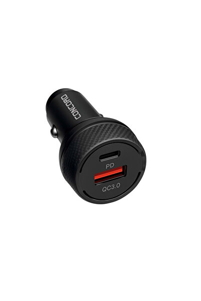 jetucuzal Concord C-777 55W USB TYPE-C QC 3.0 PD 30W Araç Çakmaklık Hızlı Şarj