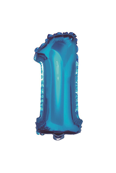 Mirific Party Balon petrecere din folie metalizată albastră, 80 cm, numărul 1