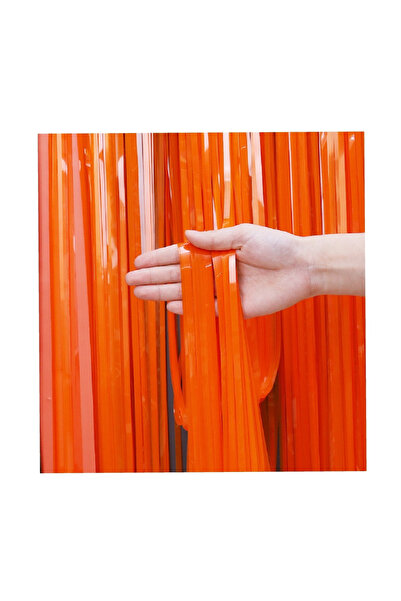 Mirific Party Cortină portocalie, 2×1 m, PPQT8075