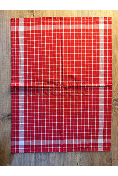 Fırsato Grida Checkered 4-Piece Kitchen Towel Set |   Drying Cloth, Oeko-Tex Certified, 45X65Cm