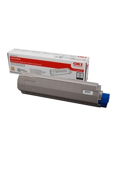 OKI Тонер касета, съвместима с C810 / C830, 8000 страници, черна