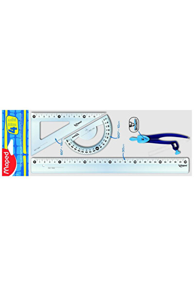 Maped 899218 4-Piece Pergelli Drawing Set