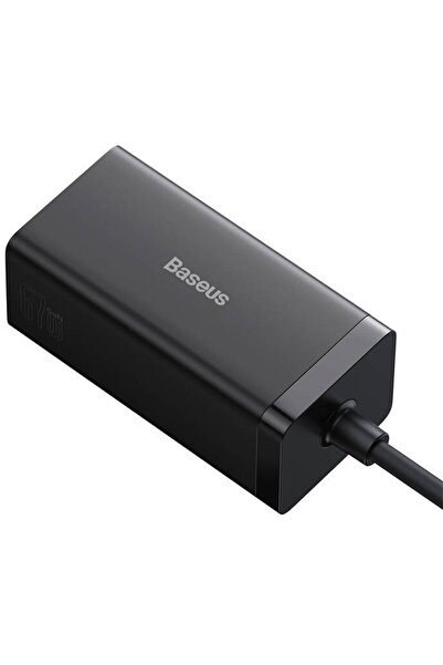 Baseus GaN5 Pro wall charger 2xUSB-C + USB + HDMI, 67W (black)