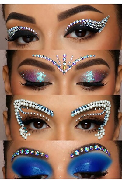 Atelier By Serkan Yüz Ve Tırnak Sticker Taş Dövme Nail Art